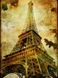 Картина из мозаики. Удивительный Париж, Без подрамника, 60 х 45 см