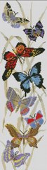 Купить Алмазная мозаика. Бабочки 18х63 см  в Украине