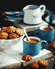 Купити Картина за номерами. Ароматний сніданок  в Україні