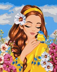 Купити Набір для малювання по цифрам Ідейка Цвітіння весни ©krizhanskaya 50 х 40 см  в Україні