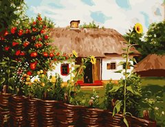 Купить Картина по номерам. Лето в селе  в Украине