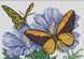 Алмазна мозаїка. Метелики з анемонами 21x30 см, Без підрамника, 21 x 30 см
