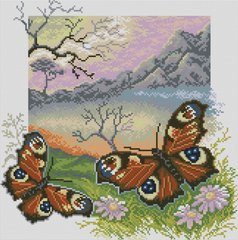 Купити Алмазна мозаїка. Павине око (метелики)  в Україні