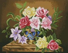 Купити Алмазна вишивка Букет троянд  в Україні