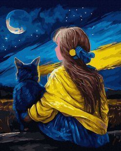 Купить Картина по номерам без коробки Украина повсюду  в Украине