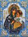 Алмазная мозаика на подрамнике. Икона Дева Мария с Иисусом (TN552, 860), С подрамником, 40 x 50 см