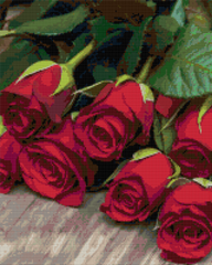 Купити Алмазна мозаїка. Червоні троянди  в Україні