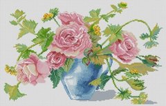 Купити Набір алмазної мозаїки Троянди у вазі  в Україні