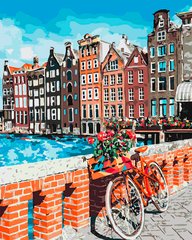 Купити Розмальовка по номерах. Канікули в Амстердамі (Без коробки)  в Україні