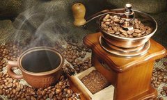 Купить Вышивка камнями по номерам Свежемолотый кофе  в Украине