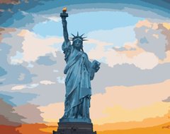 Купить Картина по номерам Statue of Liberty в Нью-Йорке  в Украине