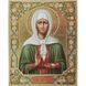 Алмазна мозаїка. Свята Матрона (40 х 50 см, набір для творчості, картина стразами), З підрамником, 40 х 50 см
