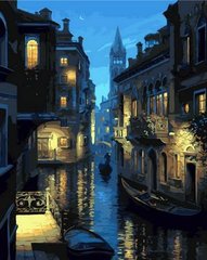 Купить Картина по номерам. Ночная Венеция  в Украине