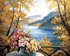Купить Картина по номерам. Осенние цветы  в Украине