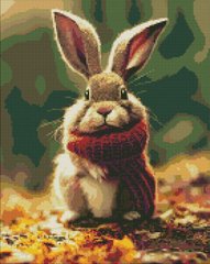 Купити Набір з алмазною мозаїкою "Маленький кролик у лісі" 40х50см  в Україні