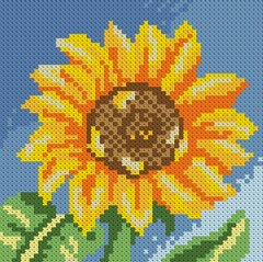 Купити Алмазна мозаїка Маленький соняшник  в Україні