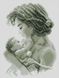 Алмазная мозаика Любящая мать, Без подрамника, 19 х 25 см