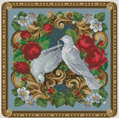 Купить Набор алмазной мозаики Пара голубей  в Украине