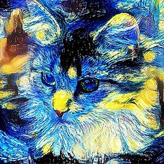 Купить Картина из мозаики. Любимый котик  в Украине