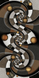 Алмазна мозаїка за номерами. Фрактал Гармонії, Без підрамника, 80 x 40 см