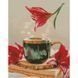 Алмазная мозаика на подрамнике. Чашка кофе (30 х 40 см, набор для творчества, картина стразами), С подрамником, 30 х 40 см