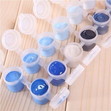 Купить Картина по номерам Premium-качества. Глаза тигра (в раме)  в Украине