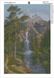 Картина з страз. Гірський водоспад, Без підрамника, 60 х 40 см