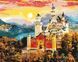 Картина за номерами без коробки. Осінній замок, Без коробки, 40 х 50 см