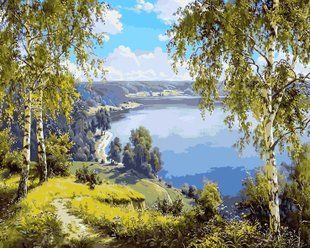 Купить Картина по номерам. Родной край  в Украине