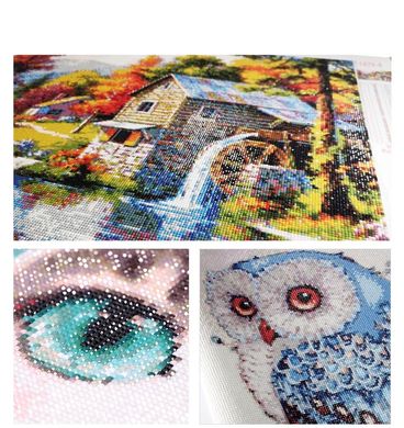 Купити Алмазна мозаїка. Топіарій осінь 28x51 см  в Україні