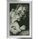 Алмазна мозаїка Вірність (тигри), Без підрамника, 33 х 54 см