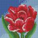 Алмазна мозаїка Маленький тюльпан, Без підрамника, 15 х 15