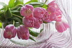 Купити Набір алмазної вишивки. Букет рожевих тюльпанів  в Україні