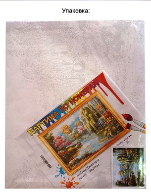Купити Картина за номерами без коробки Скрудж Форбс (з золотою фарбою)  в Україні