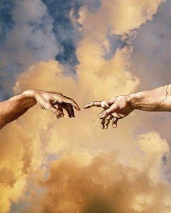 Купити Алмазна мозаїка на підрамнику. Створення Адама Мікеланджело  в Україні