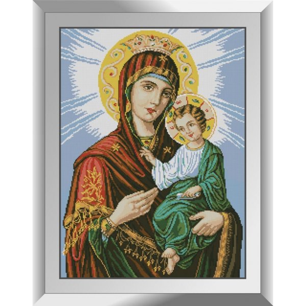 Купити Алмазна мозаїка Ікона Божої Матері (Іверська)  в Україні