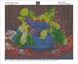 Картина из мозаики. Сочный виноград, Без подрамника, 50 х 40 см