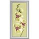 Набір для мозаїки камінням Ніжність орхідеї-2, Без підрамника, 20 х 46 см