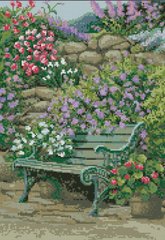 Купити Алмазна мозаїка. Весняний сад 32x46 см  в Україні