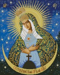 Купити Алмазна мозаїка Ікона Остробрамська Богоматір  в Україні