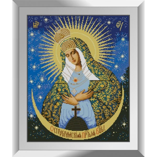 Купити Алмазна мозаїка Ікона Остробрамська Богоматір  в Україні