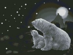 Купить Алмазная мозаика Большая медведица  в Украине