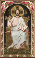 Купити Алмазна мозаїка. Ісус на престолі  в Україні