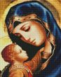 Купить Алмазная мозаика 40x50 Икона Матерь Божья с Иисусом SP117  в Украине
