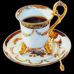 Купити Вишивка камінням за номерами Чашка ароматної кави  в Україні