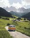 Картина по номерам без коробки Дорога в Альпы, Без коробки, 40 х 50 см