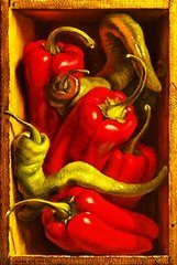 Купить Картина из мозаики. Красный перец  в Украине