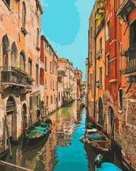 Купити Картина за номерами Венеціанський канал  в Україні