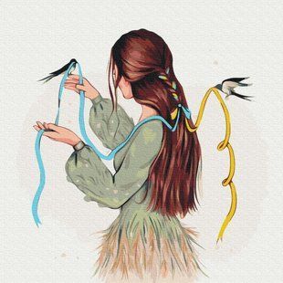 Купить Картина по номерам Полет свободы &copy;Alla Berezovska  в Украине