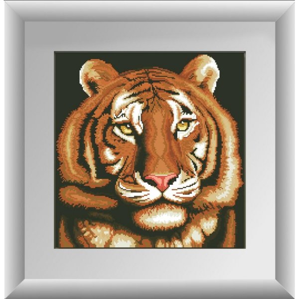 Купити Діамантова вишивка Портрет тигра  в Україні